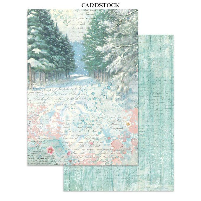 Stamperia, Junk Journal Collection Winter magic