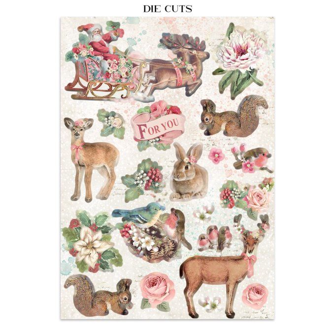 Stamperia, Junk Journal Collection Winter magic