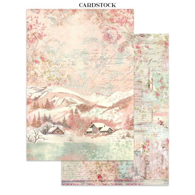 Stamperia, Junk Journal Collection Winter magic