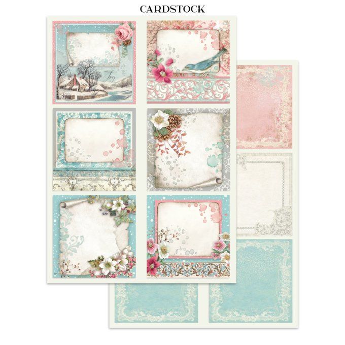 Stamperia, Junk Journal Collection Winter magic