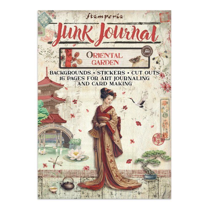 Stamperia, Junk Journal Collection Oriental Garden