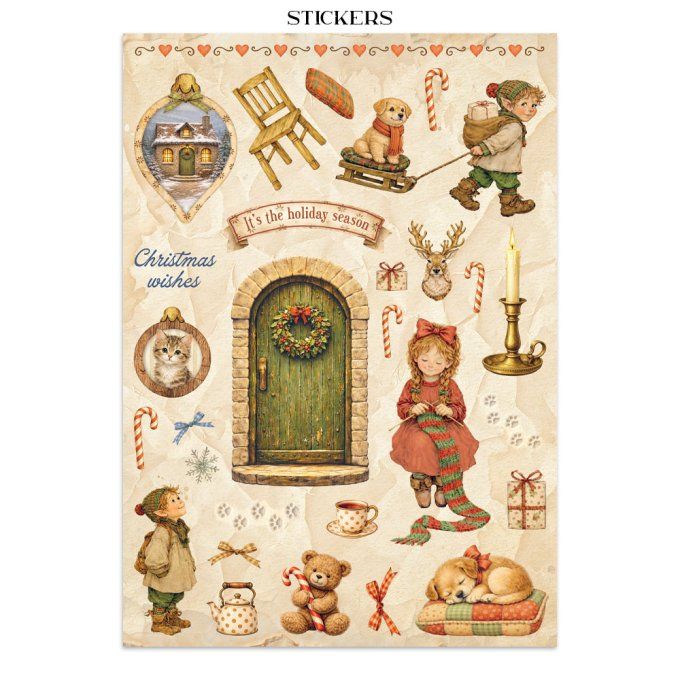 Stamperia, Junk Journal Collection Silent night