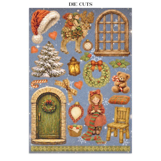 Stamperia, Junk Journal Collection Silent night