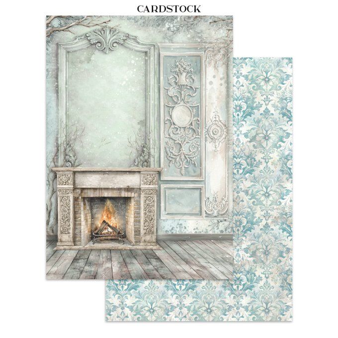 Stamperia, Junk Journal Collection White christmas