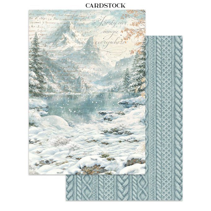 Stamperia, Junk Journal Collection White christmas