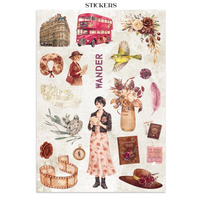 Stamperia, Junk Journal Collection Our way