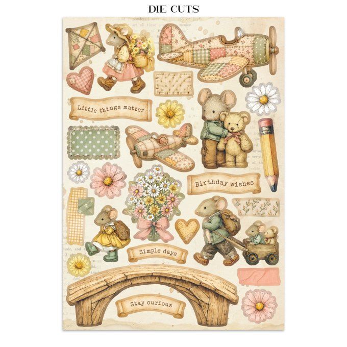 Stamperia, Junk Journal Collection Cozy family