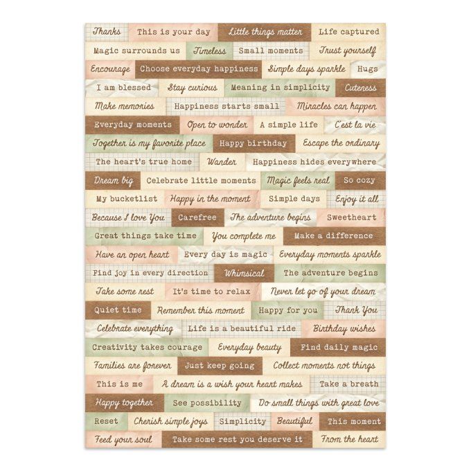 Stamperia, Junk Journal Collection Cozy family