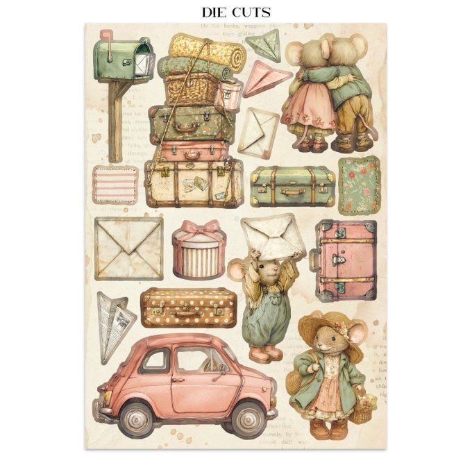 Stamperia, Junk Journal Collection Cozy family