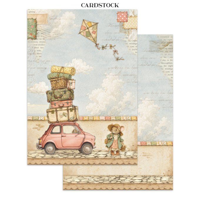 Stamperia, Junk Journal Collection Cozy family