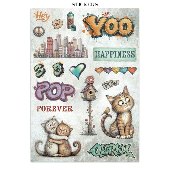 Stamperia, Junk Journal Collection Furry friends 2