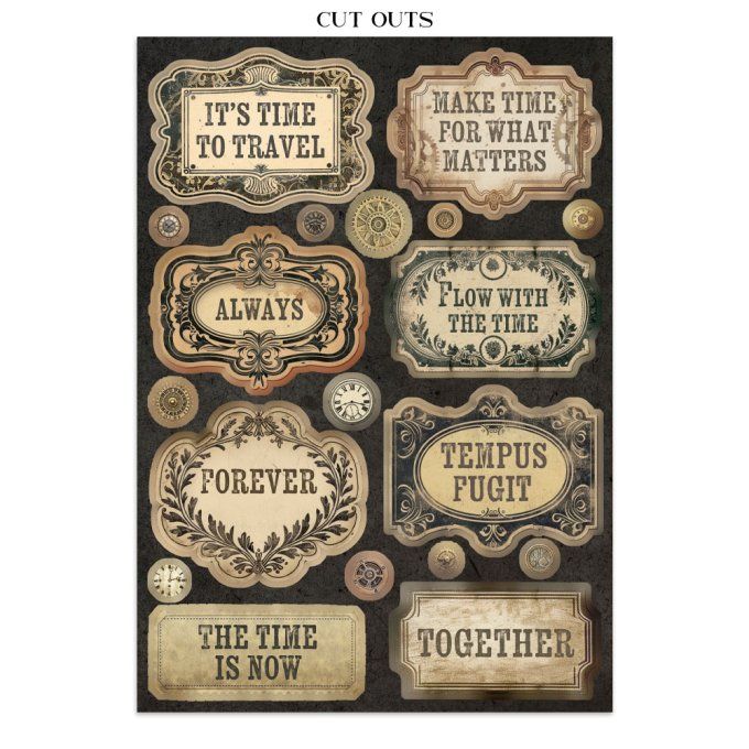 Stamperia, Junk Journal Collection Gardens of time, format A5