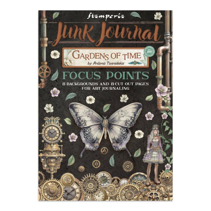 Stamperia, Junk Journal Collection Gardens of time, format A5