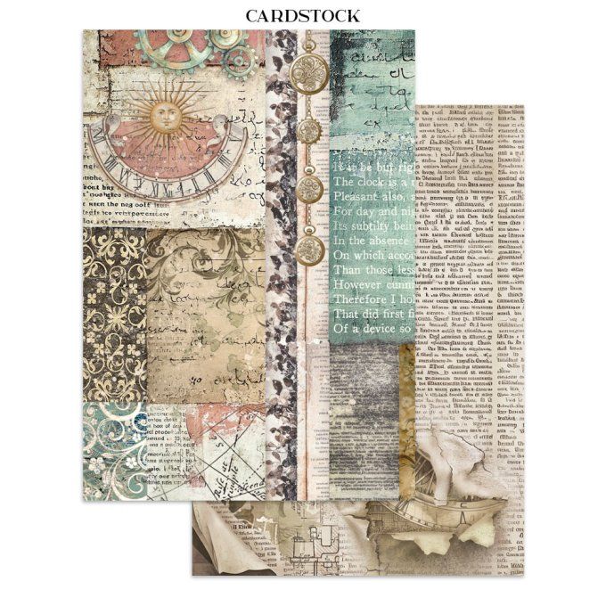 Stamperia, Junk Journal Collection Gardens of time, format A5