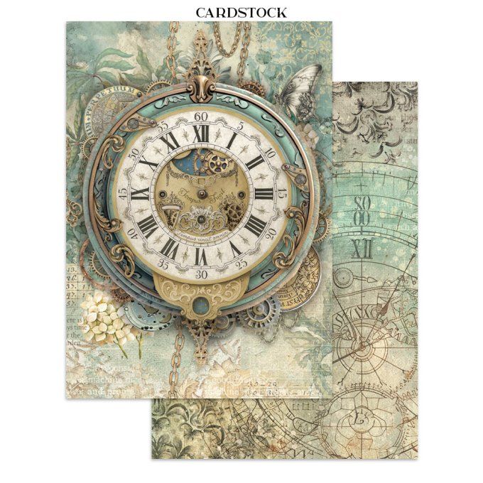 Stamperia, Junk Journal Collection Gardens of time, format A5