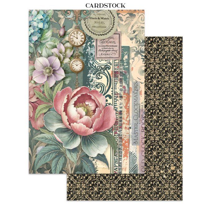 Stamperia, Junk Journal Collection Gardens of time, format A5