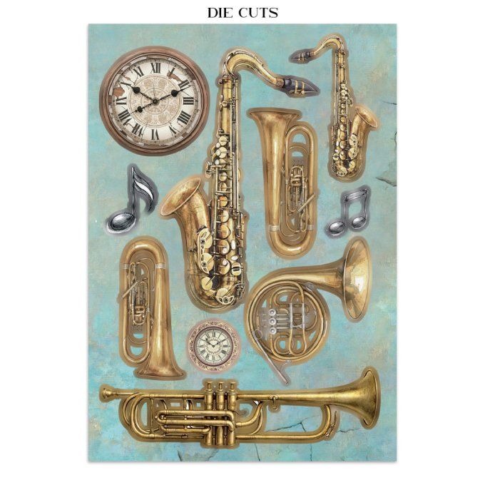 Stamperia, Junk Journal Collection Symphony, format A5