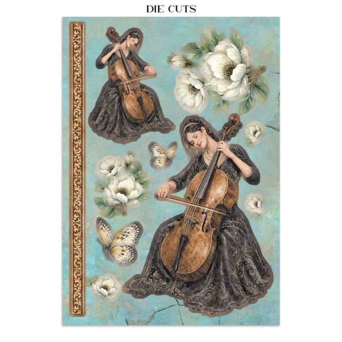 Stamperia, Junk Journal Collection Symphony, format A5