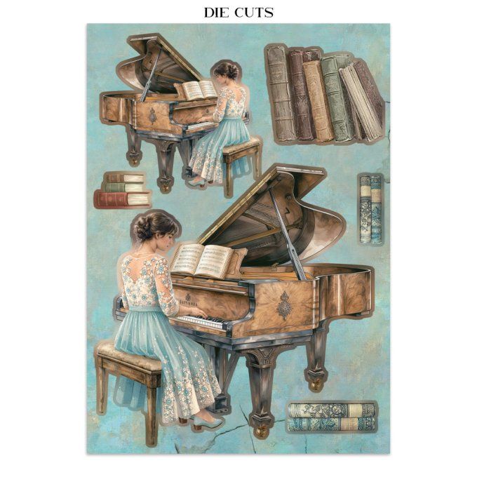 Stamperia, Junk Journal Collection Symphony, format A5