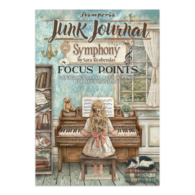Stamperia, Junk Journal Collection Symphony, format A5