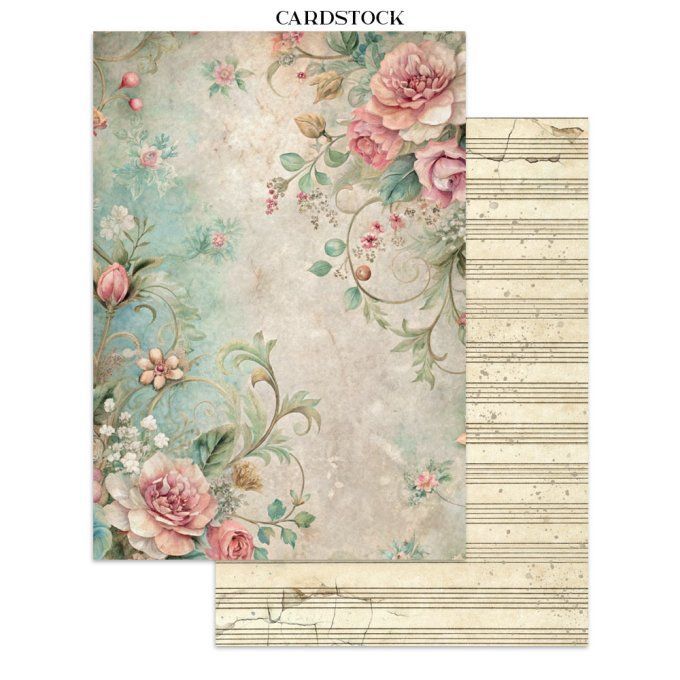 Stamperia, Junk Journal Collection Symphony, format A5