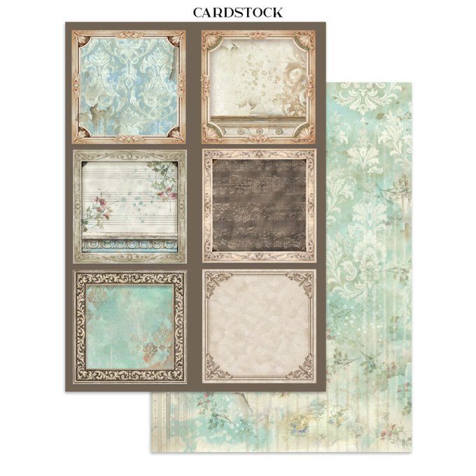 Stamperia, Junk Journal Collection Symphony, format A5