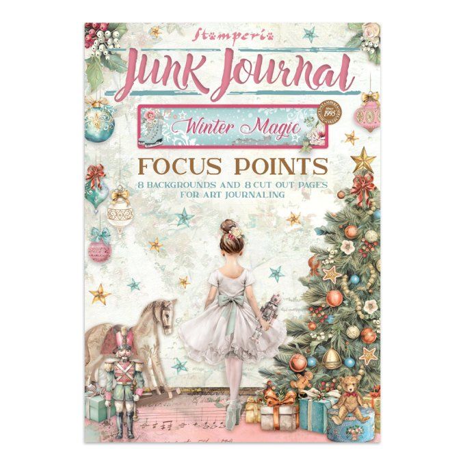 Stamperia, Junk Journal Collection, format A5 - Winter magic