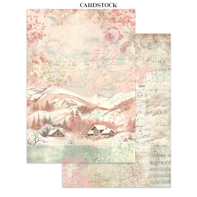 Stamperia, Junk Journal Collection, format A5 - Winter magic