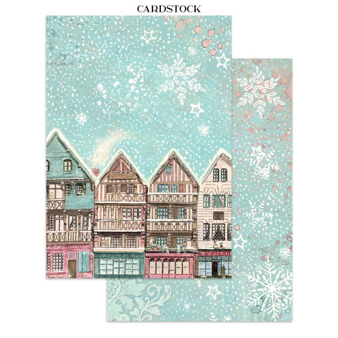 Stamperia, Junk Journal Collection, format A5 - Winter magic