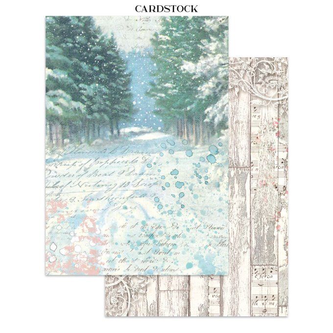 Stamperia, Junk Journal Collection, format A5 - Winter magic
