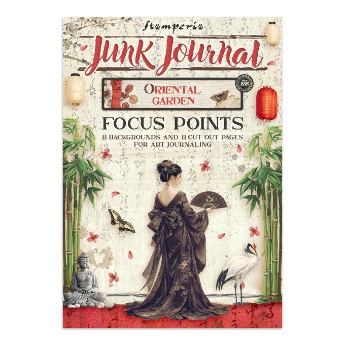 Stamperia, Junk Journal Collection Oriental Garden, format A5