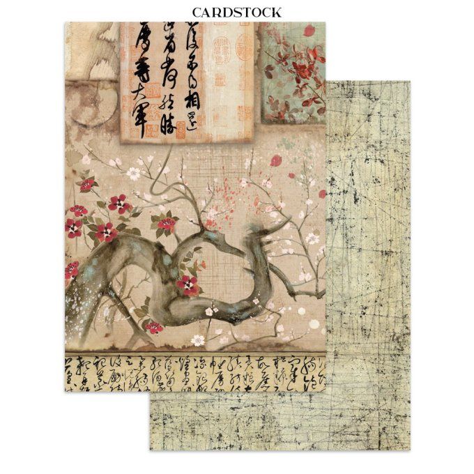 Stamperia, Junk Journal Collection Oriental Garden, format A5