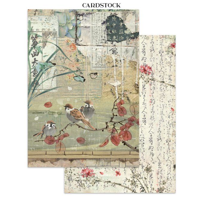 Stamperia, Junk Journal Collection Oriental Garden, format A5