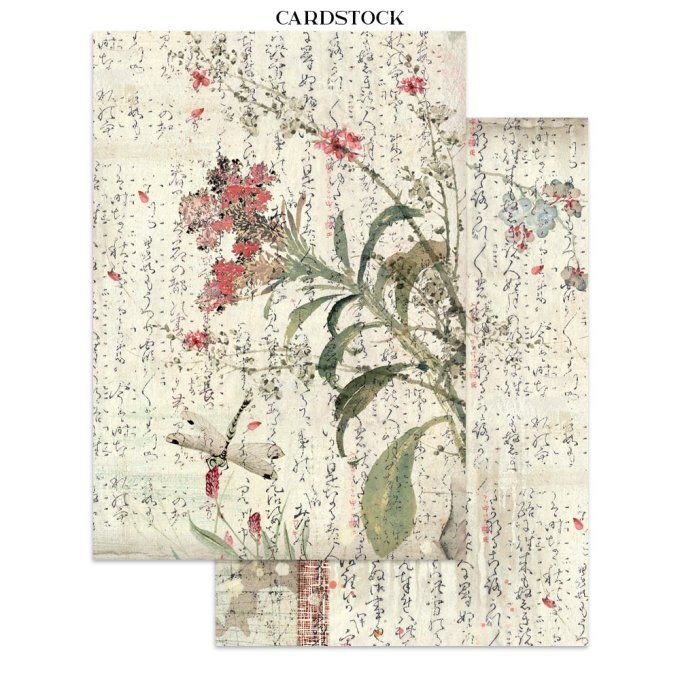 Stamperia, Junk Journal Collection Oriental Garden, format A5