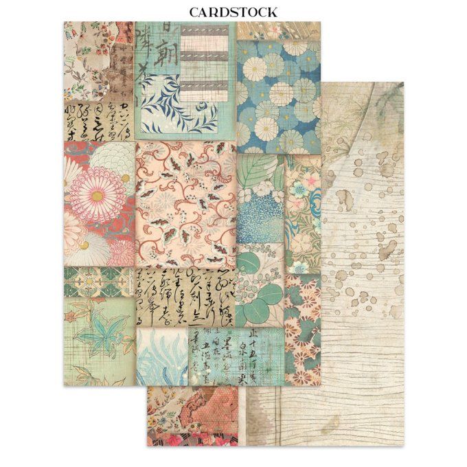 Stamperia, Junk Journal Collection Oriental Garden, format A5