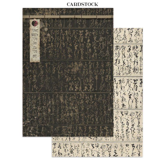 Stamperia, Junk Journal Collection Oriental Garden, format A5