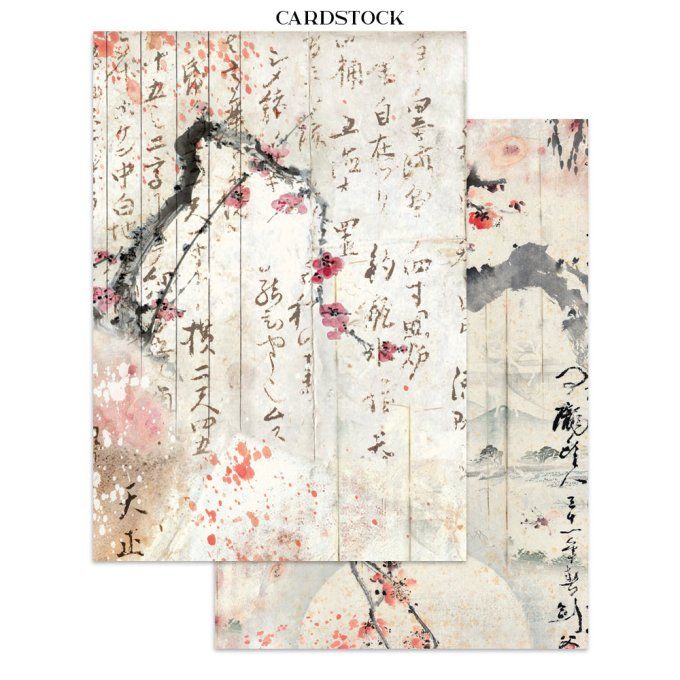 Stamperia, Junk Journal Collection Oriental Garden, format A5