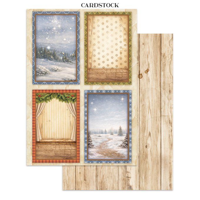 Stamperia, Junk Journal Collection, format A5 - Silent night