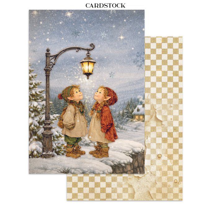 Stamperia, Junk Journal Collection, format A5 - Silent night
