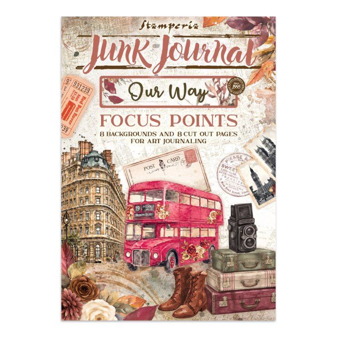 Stamperia, Junk Journal Collection Our way, format A5