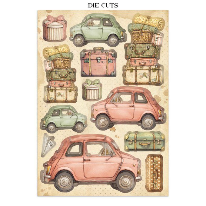 Stamperia, Junk Journal Collection Cozy family, format A5