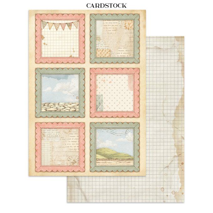Stamperia, Junk Journal Collection Cozy family, format A5