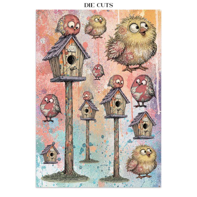 Stamperia, Junk Journal Collection Furry friend 2s, format A5