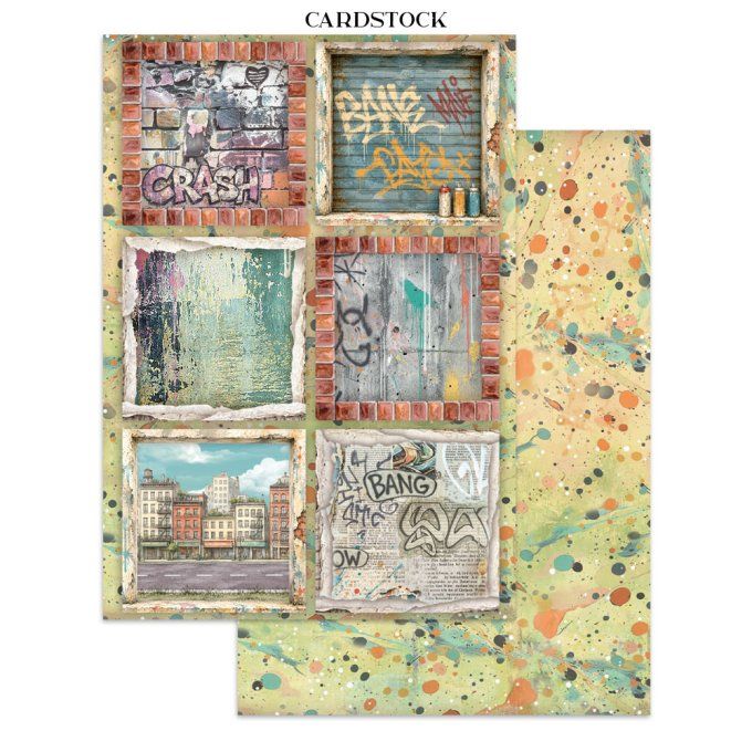 Stamperia, Junk Journal Collection Furry friend 2s, format A5