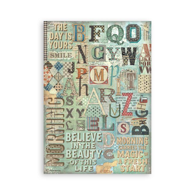 8 feuilles, éléments autocollants, dim. 14.5x21cm environ, Furry friends, Stamperia