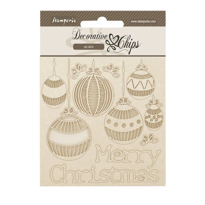 Stamperia, planche de chipboards - dimension 14x14cm - The nutcracker 