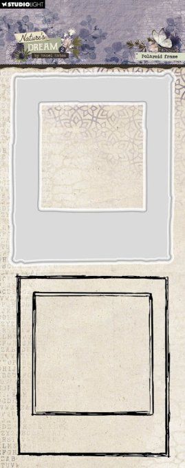 Matrice de découpe et tampon, StudioLight, Polaroid