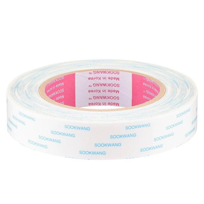 Scor-tape Adhésif, double face, 2.5cm de largeur - Rouleau de 24.5m