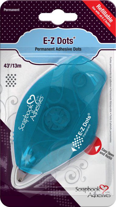 Dérouleur "permanent adhesive dots" - 13 mètres