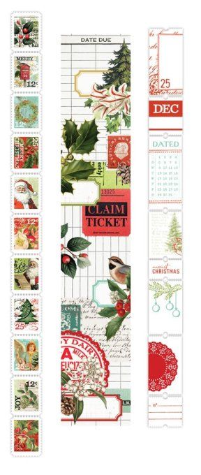 Arden Créative, Ephemera rolls - christmas cheer